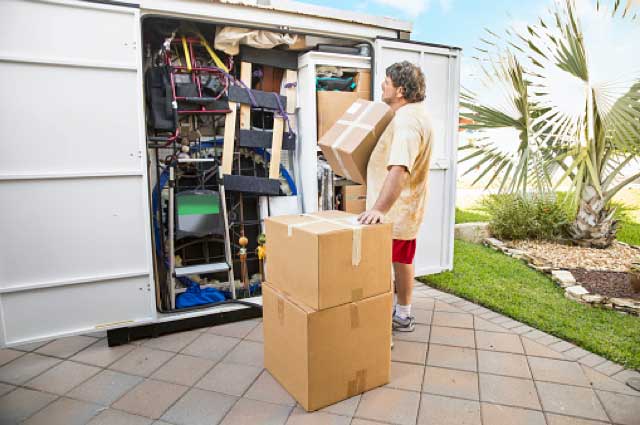 PODS moving and storage