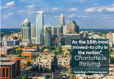 Charlotte city skyline