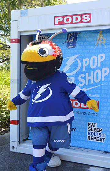 Tampa Bay Lightning Pop Up Shops