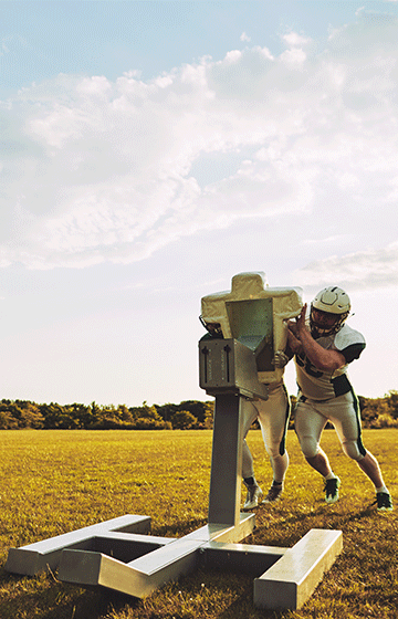 on-site athletic equipment storage