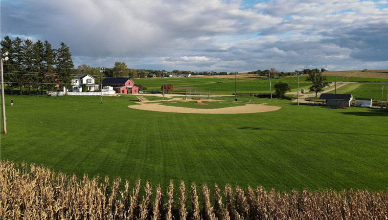 The Field of Dreams movie site in Dyersville, Iowa.