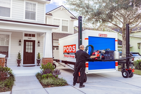 PODS container delivery