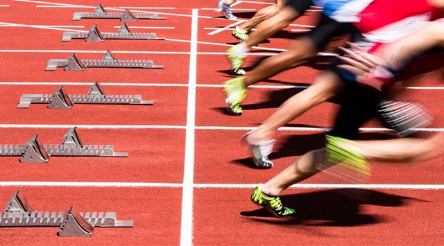 On-site athletic equipment storage