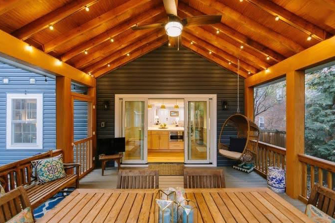 covered/screened porch addition