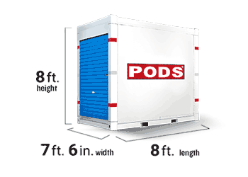 7 Foot  PODS storage container