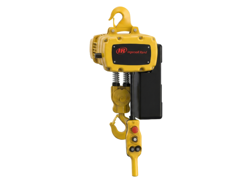 e-lift electric chain hoist front view angle