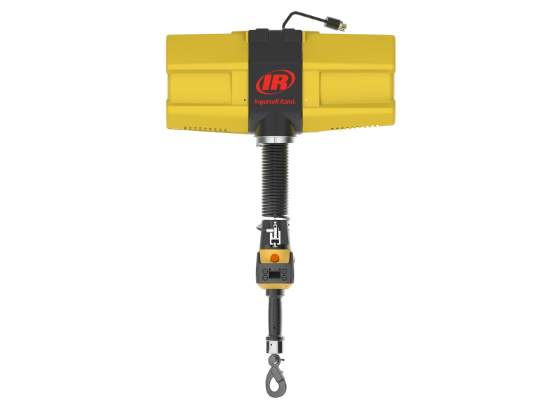 Electric balancer with an inline slide control handle