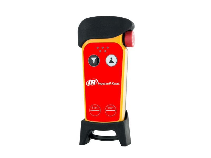 Winch hand-held wireless control