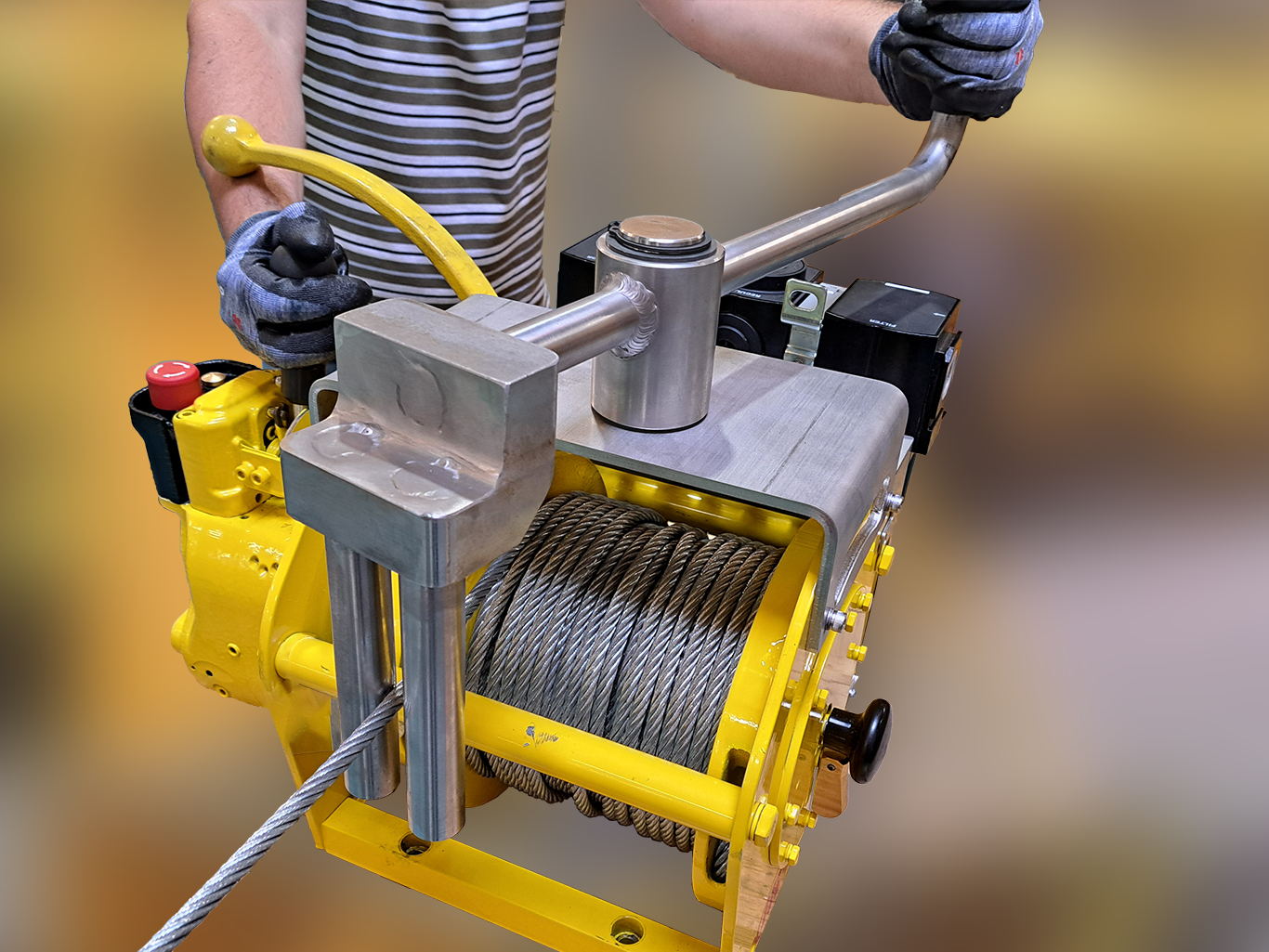 pullstar with manual rope guide