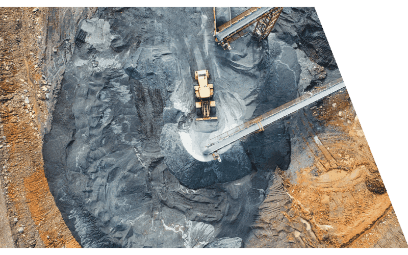 miners working in a rock quarry
