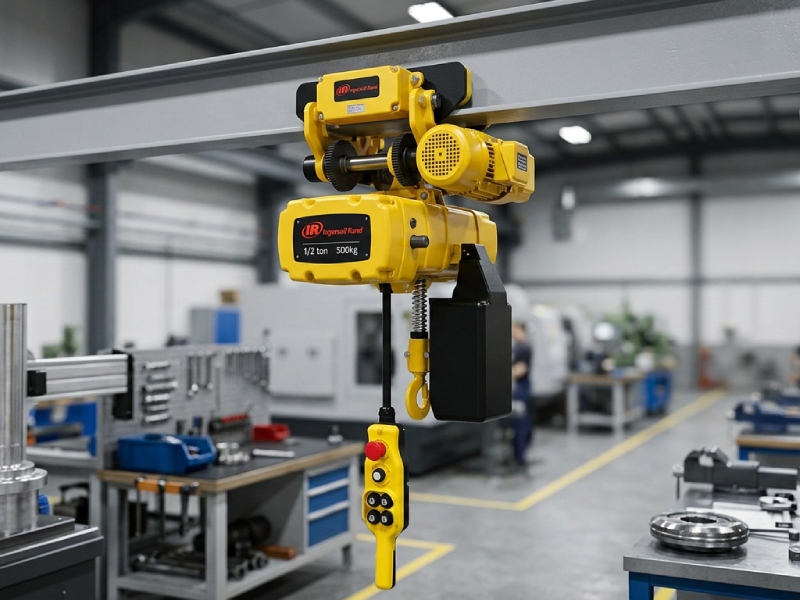 elift electric chain hoist in factory plant
