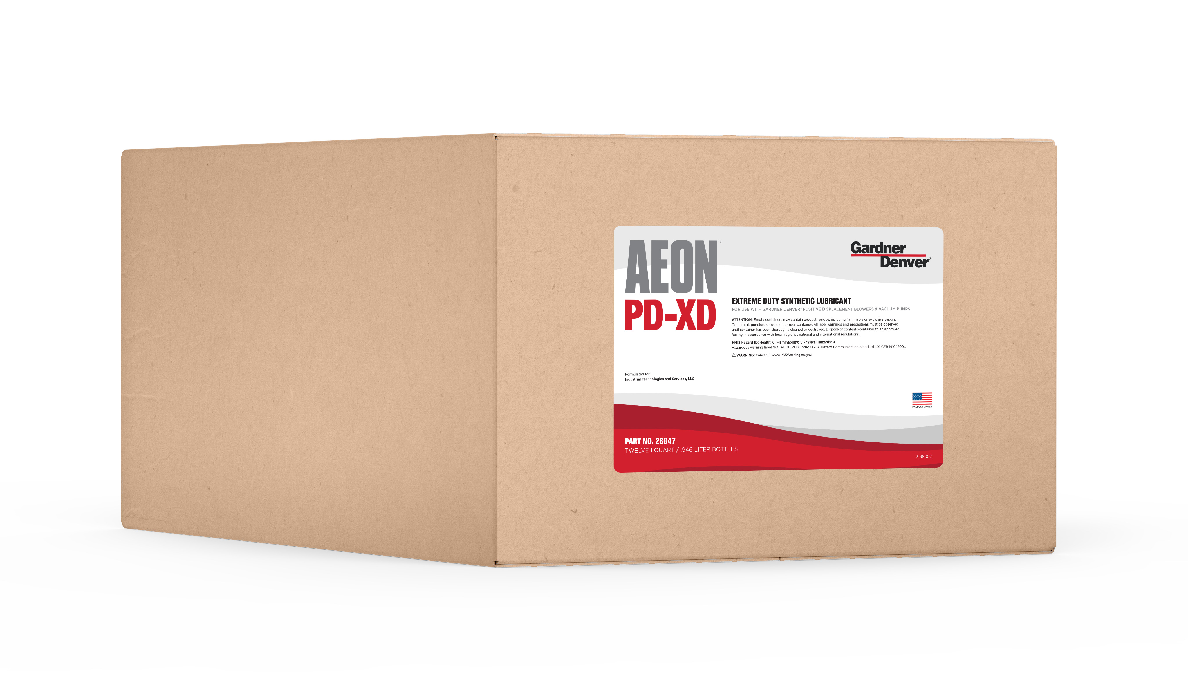 28G47 AEON PD-XD, 12 Quart Case