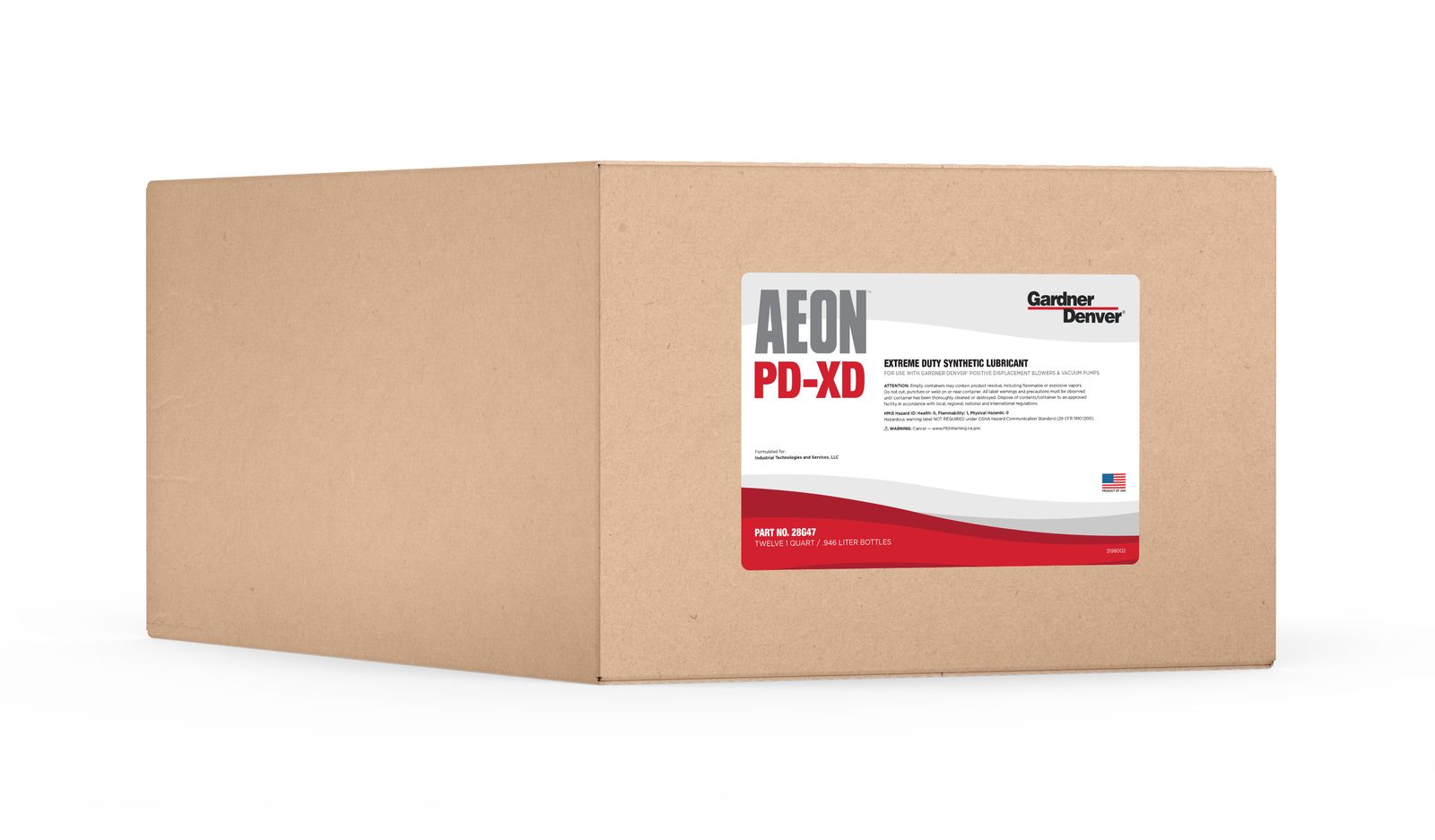 28G47 AEON PD-XD, 12 Quart Case