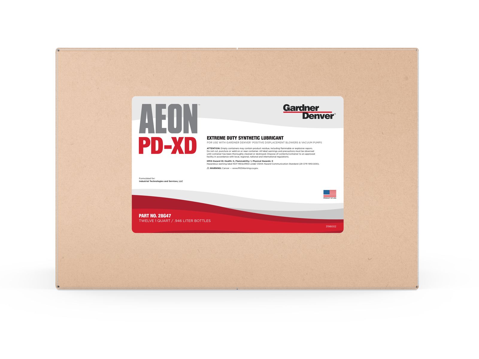 28G47 AEON PD-XD, 12 Quart Case