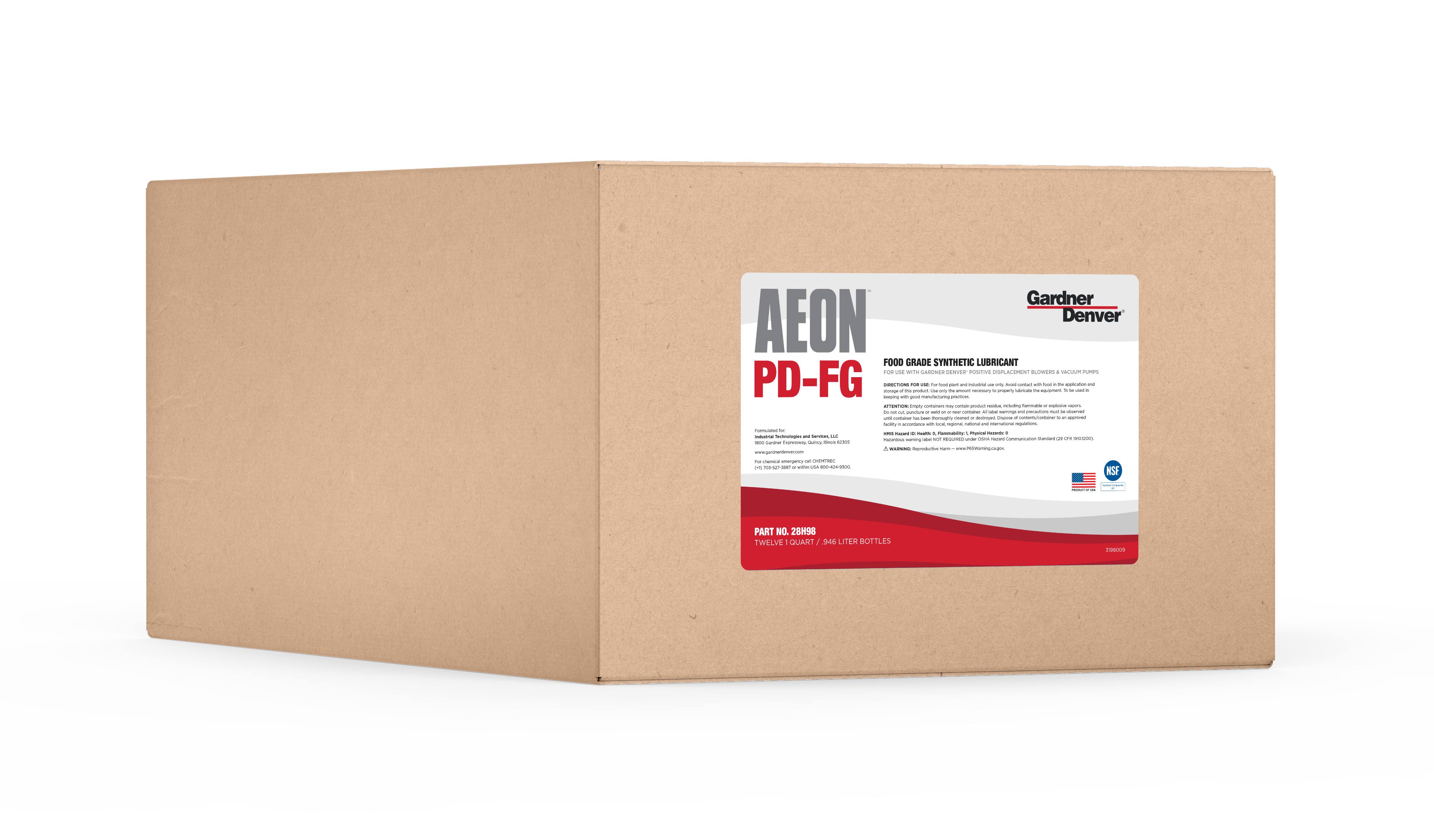 28H98 AEON PD-FG, 12 Quart Case