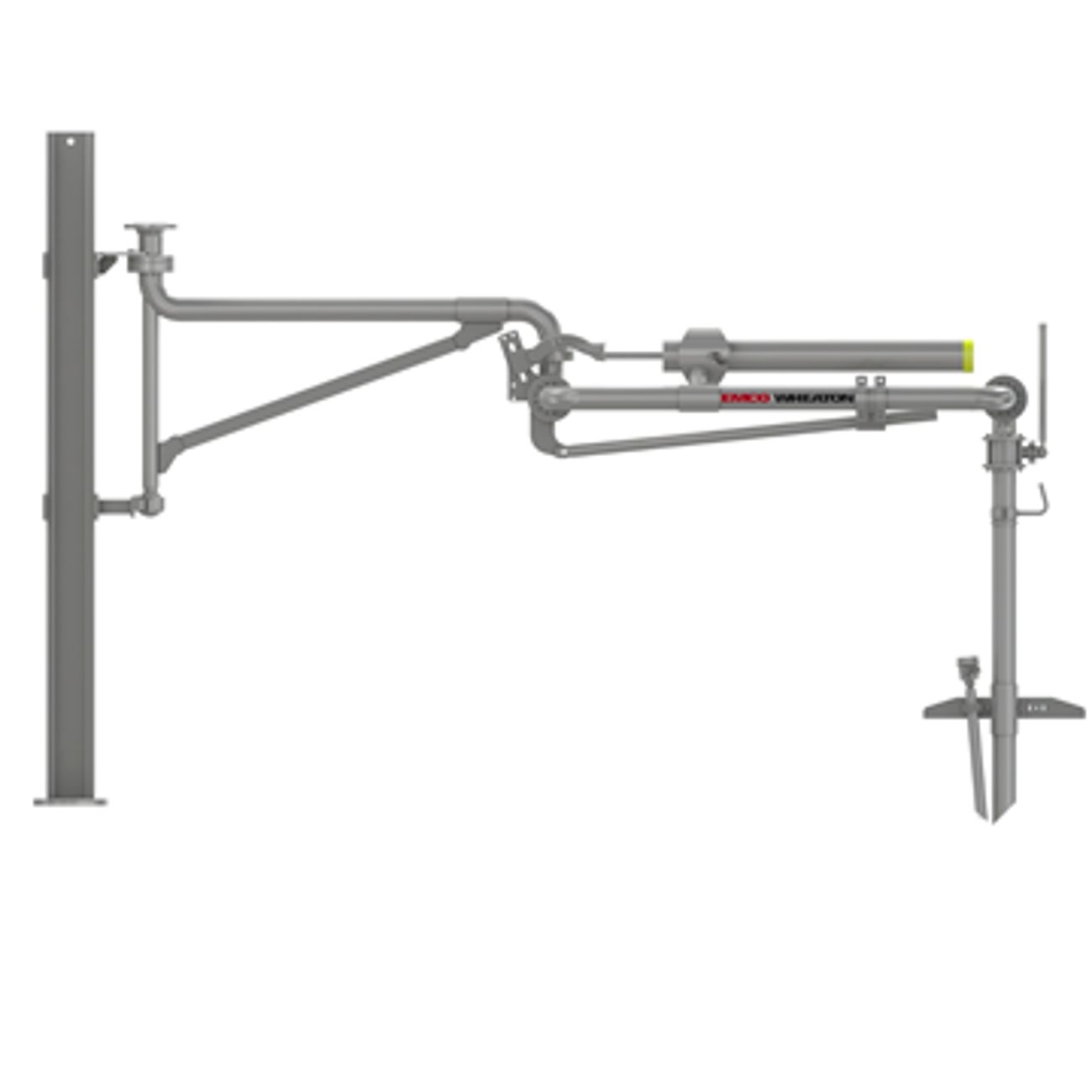 Elevator Loading Arm Long Reach Loading Arm with Support Boom | Emco Wheaton