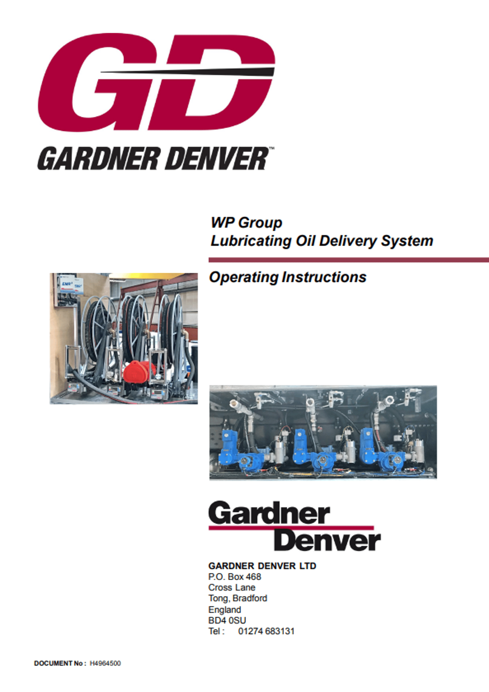 Overfill Prevention System Operating Instruction English