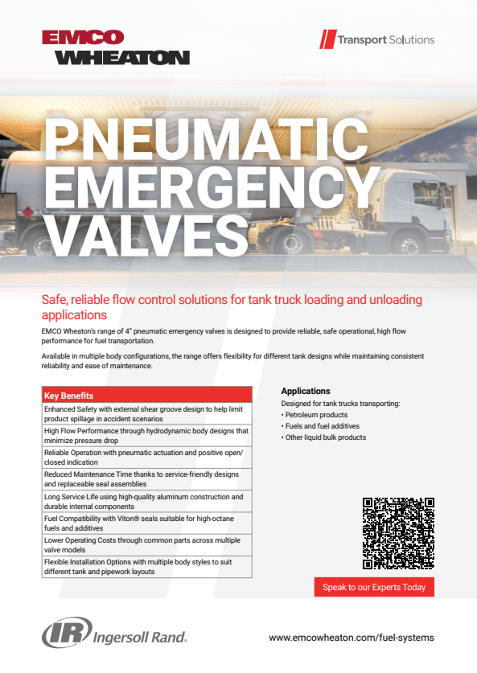 Emergency Shut Off Valve flyer English