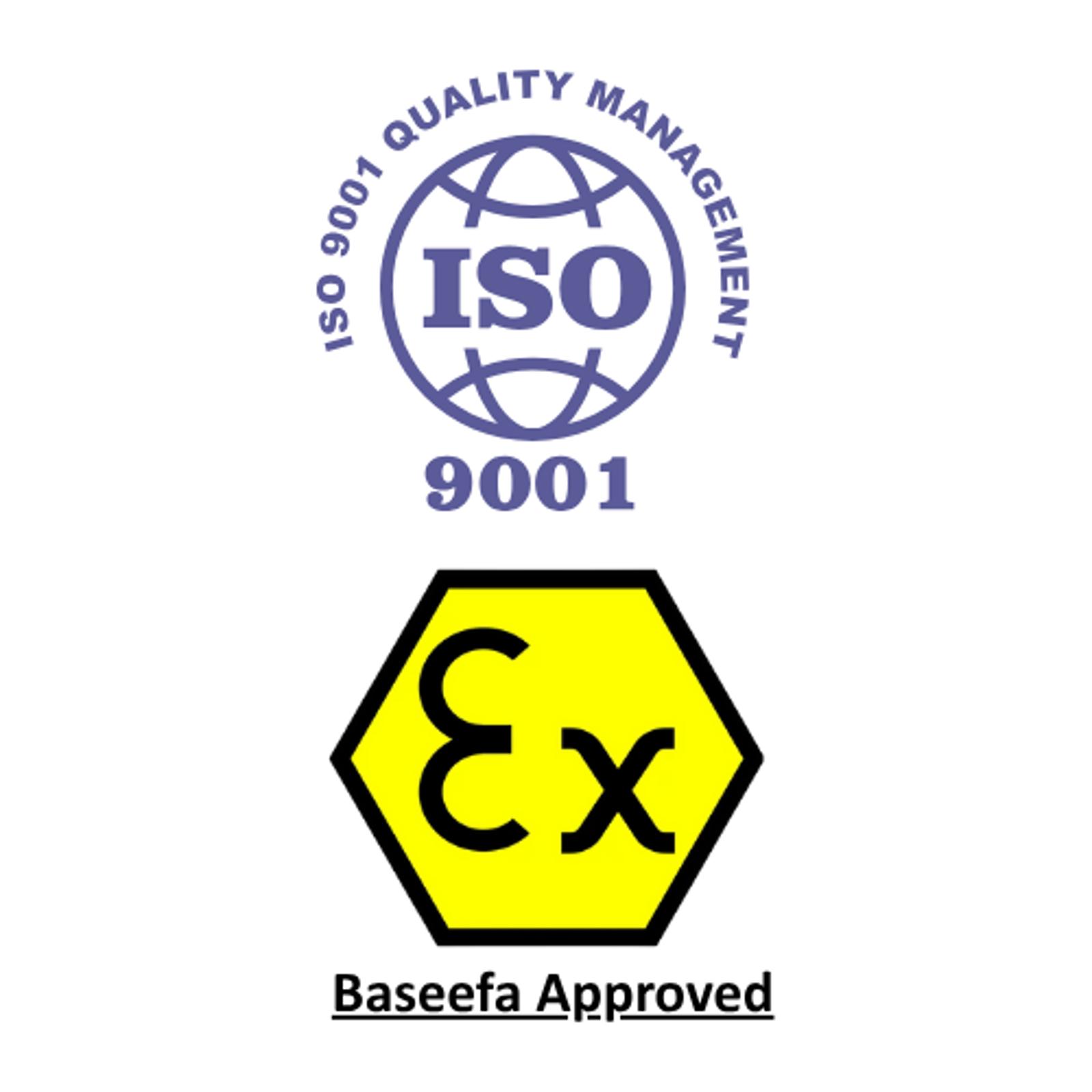 Emco Wheaton ISO & ATEX certifications