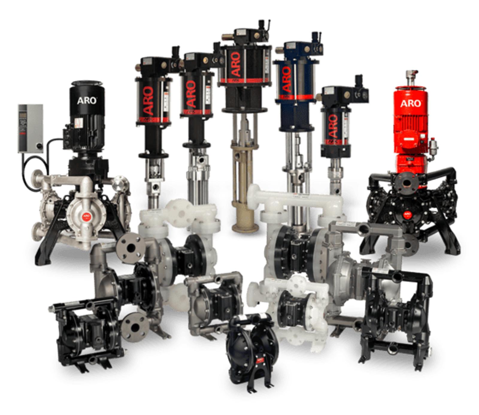 ARO diaphragm Pump ARO Piston Pump and Electric diaphragm pump Group wEVO