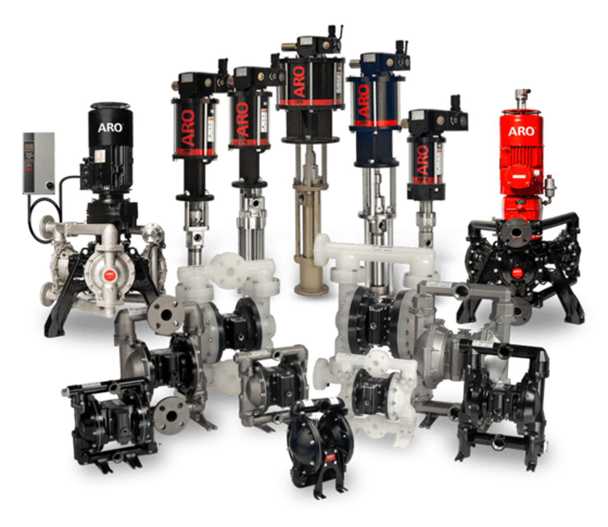 ARO diaphragm Pump ARO Piston Pump and Electric diaphragm pump Group wEVO