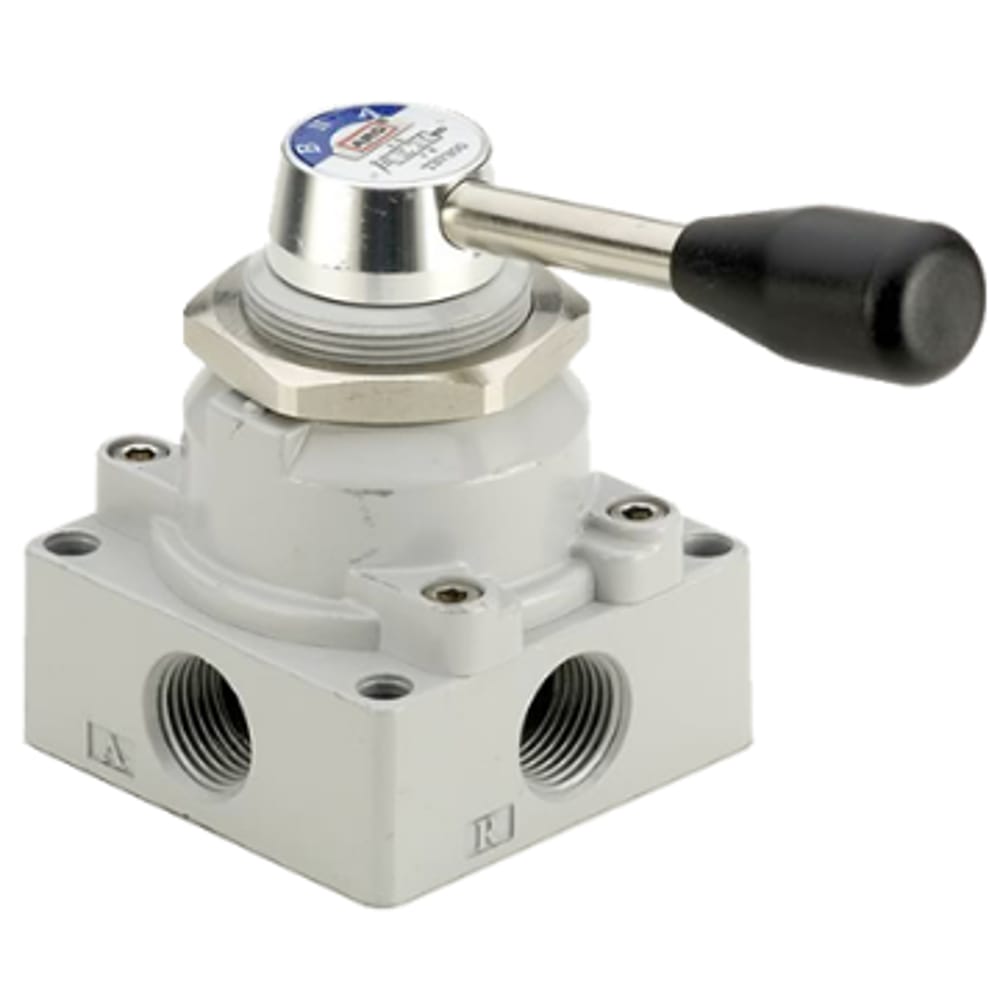 Rotating Stop Lever 4-Way 3-Position Rotary Lever | ARO Fluid Handling