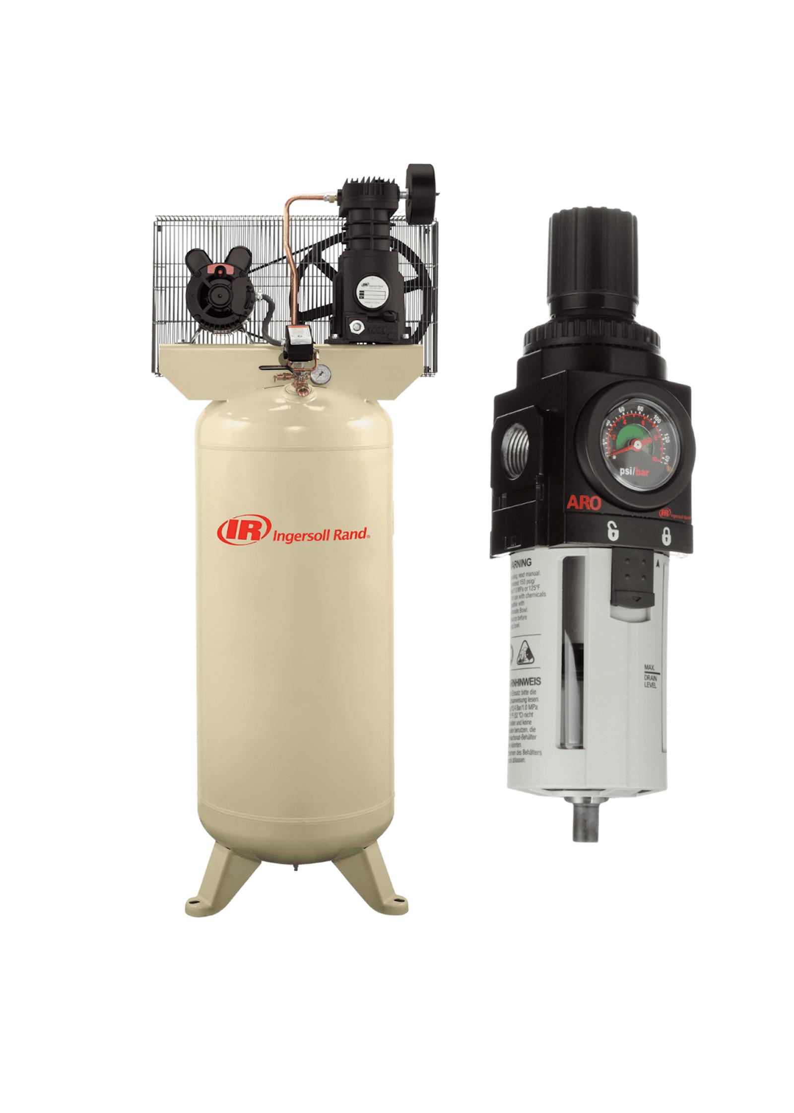 Ingersoll Rand Compressors + ARO FRL
