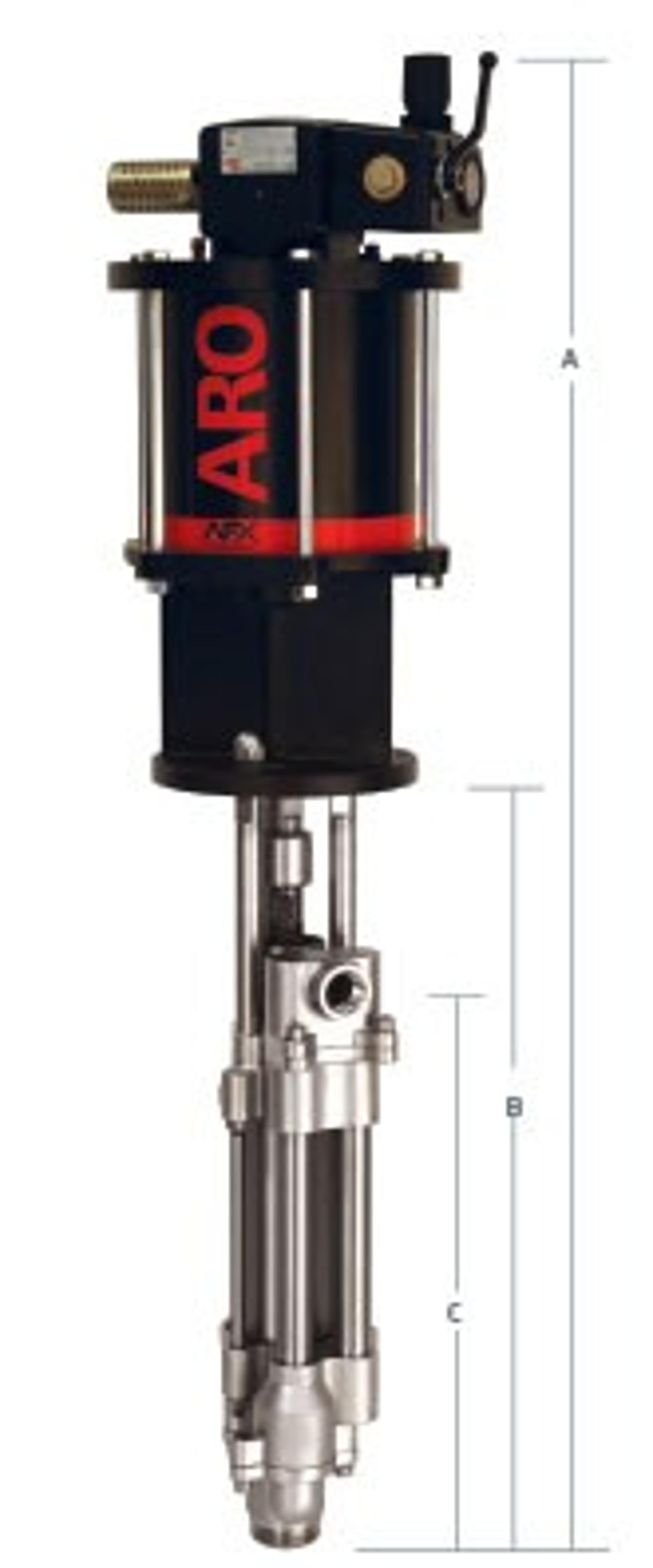 piston pump AF0807 dimensions