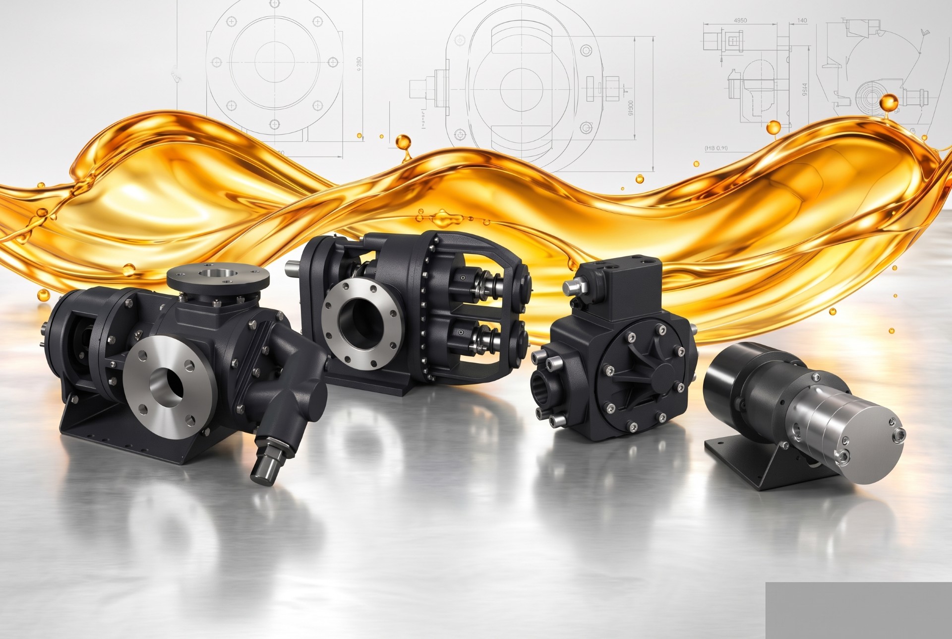 ARO Gear Pump Primary CTA Banner Background Image
