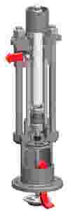piston pump AF1020 flow directions