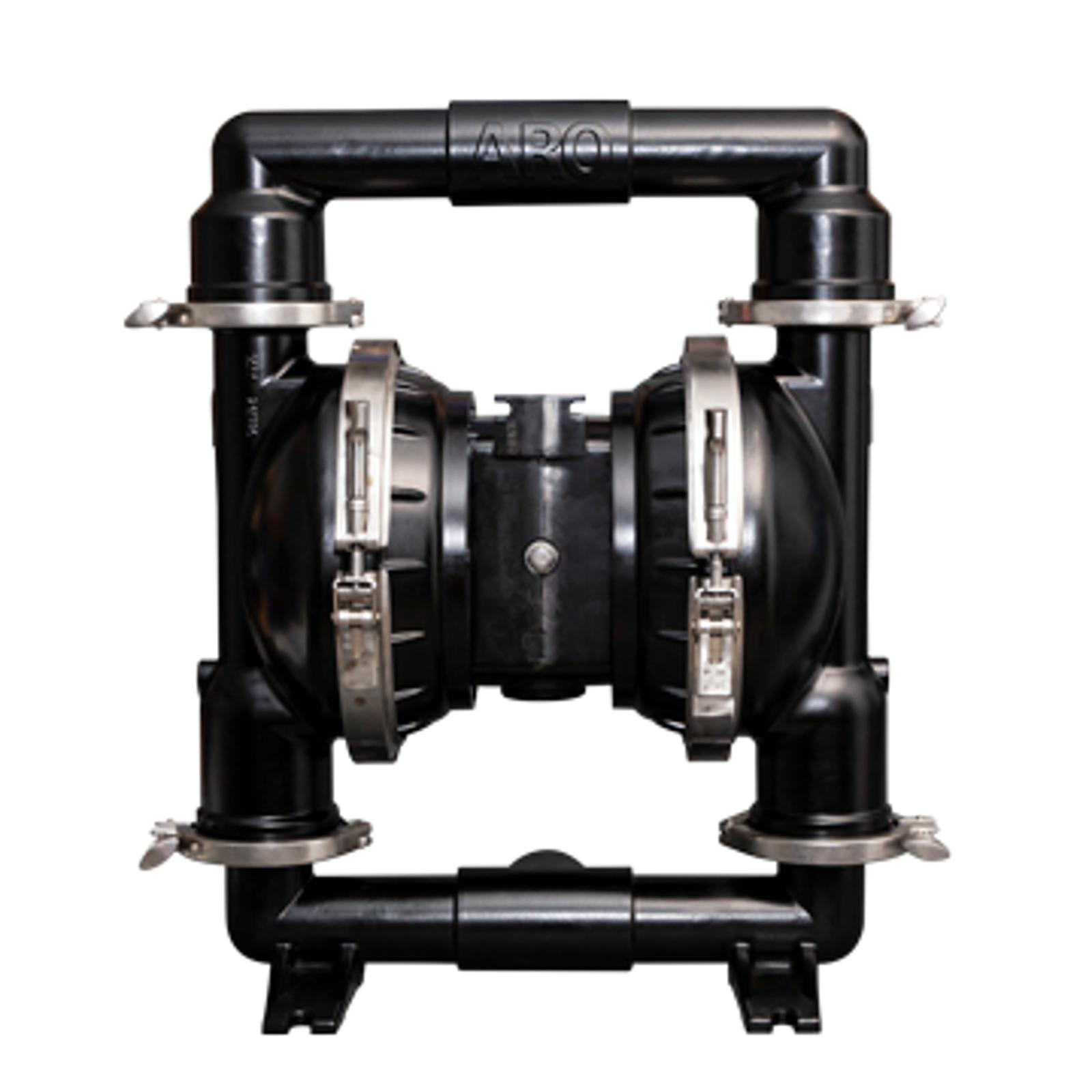 ARO 2"" aluminum band clamp pump front view