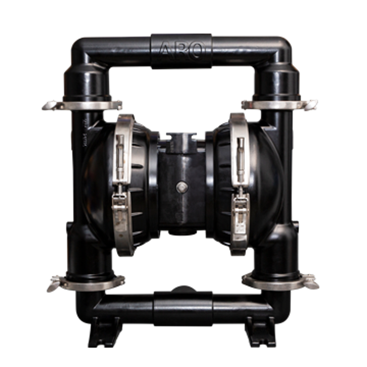 ARO 2"" aluminum band clamp pump front view