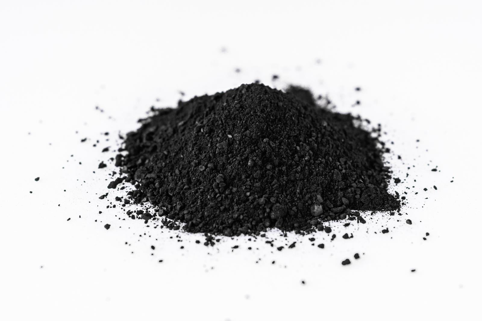 Carbon black powder handled by ARO pumps