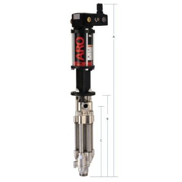 piston pump AF0813 dimensions