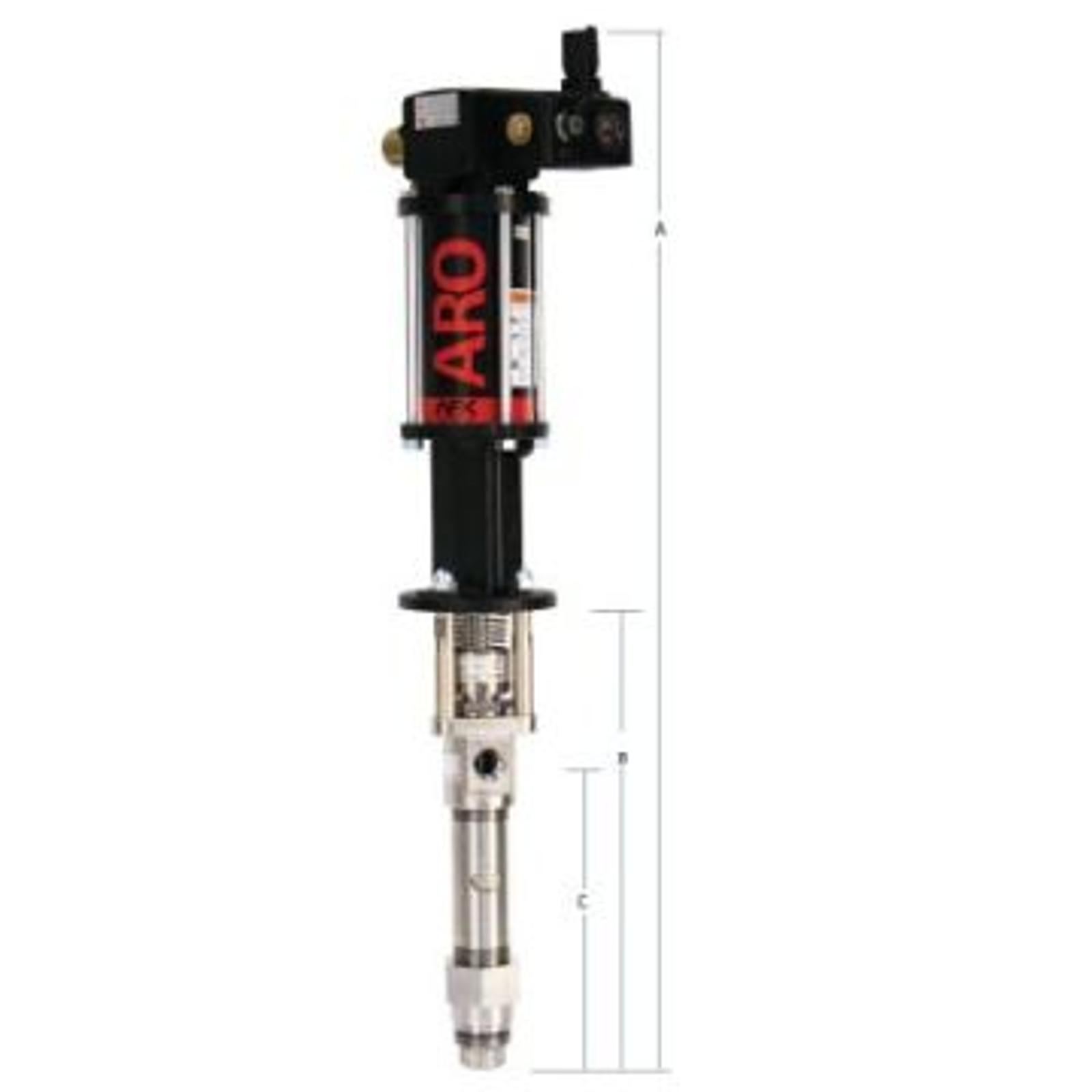 ARO piston pump AF0411 dimensions