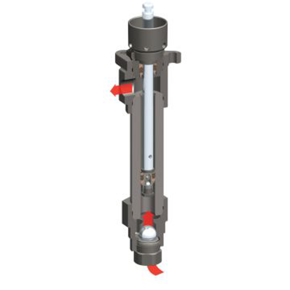 How the ARO 2-ball air-operated piston pump works