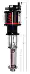 piston pump AF1045 dimensions