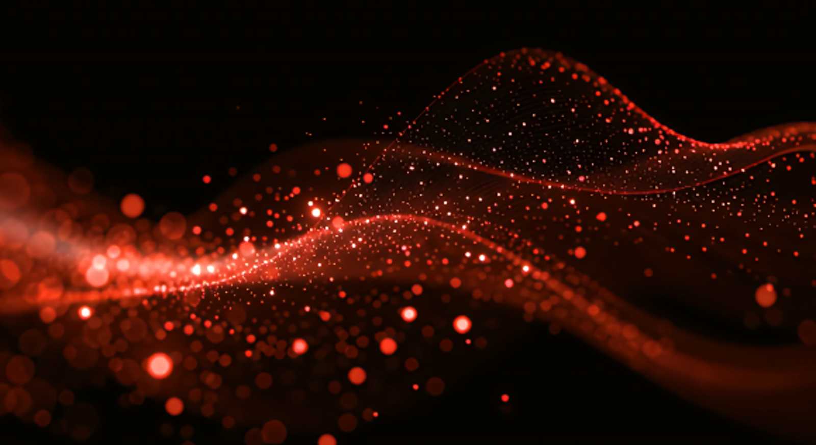 Red fluid wave News banner fallback