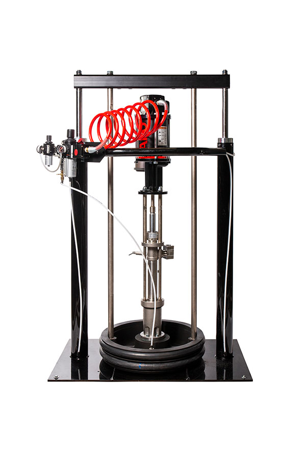 AF0412 Stainless Steel Chop Check Piston Pump with Two-Post Ram Package