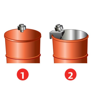 Material agitators for diaphragm pump