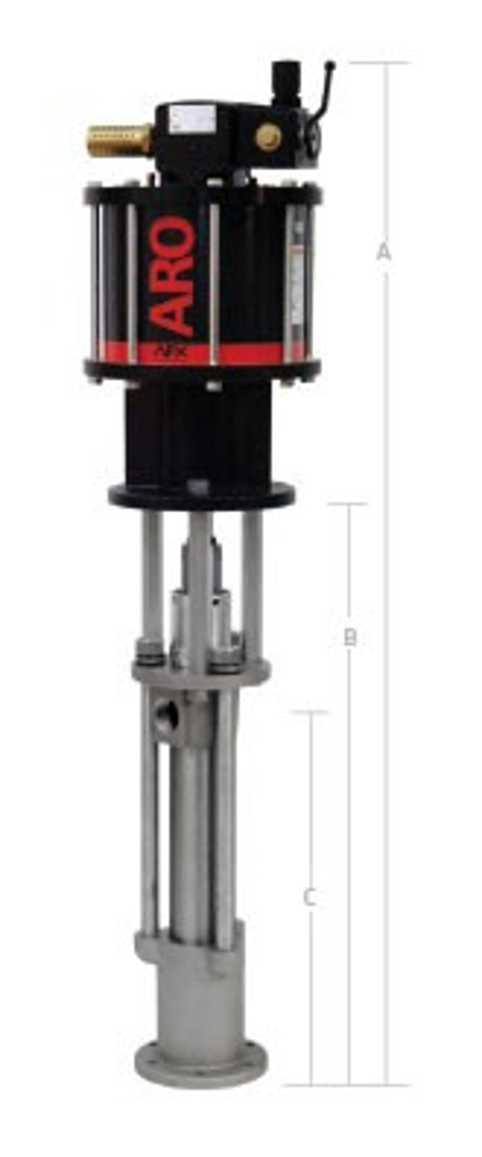 stempelpumpe AF1020 dimensioner