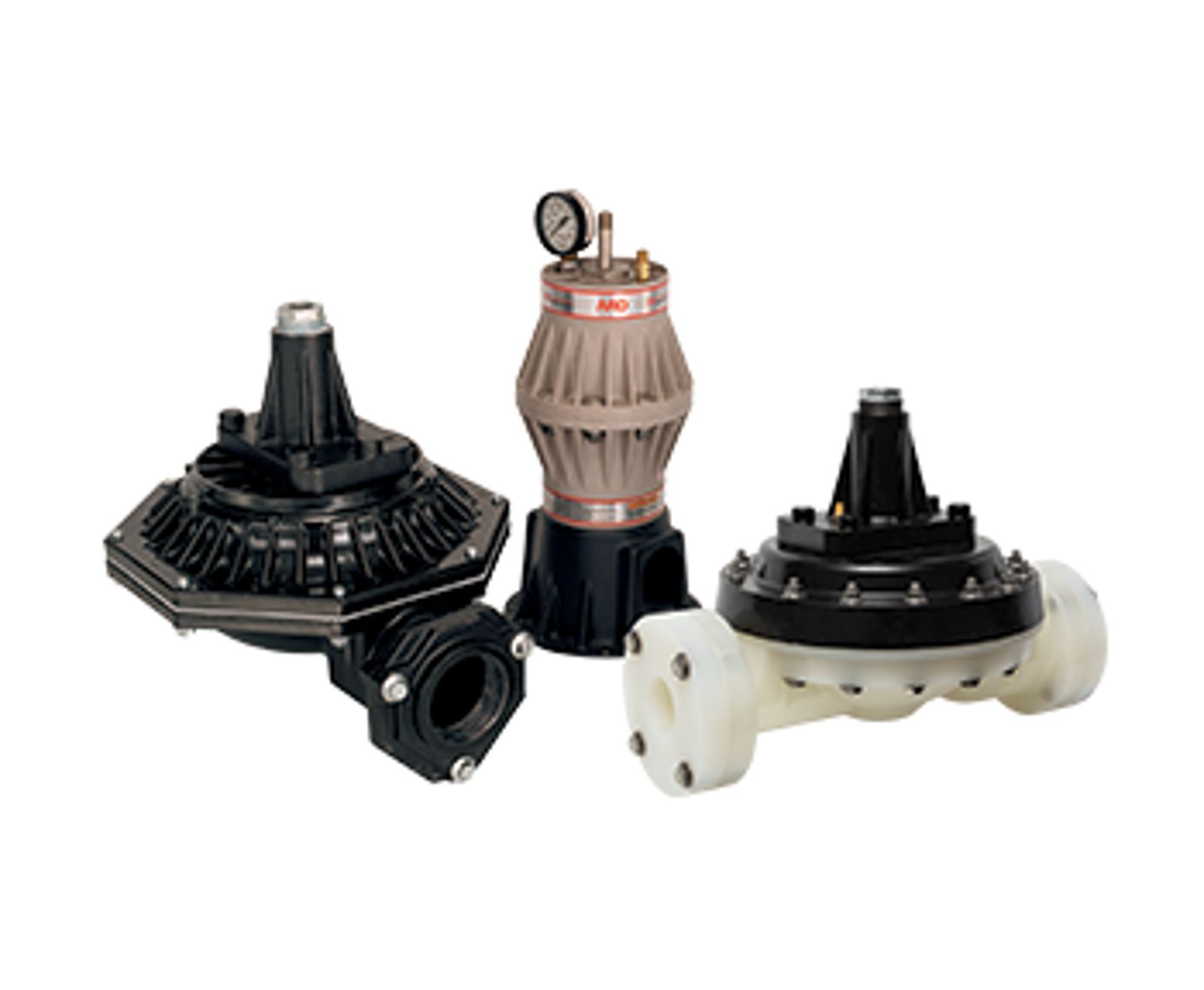 Automatic antipulsators for ARO diaphragm pumps to prevent water hammer or product foaming