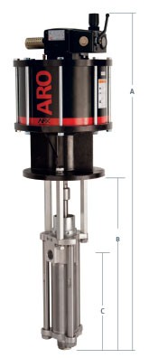 piston pump AF1223X1 dimensions
