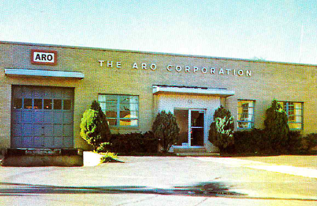 The ARO corporation building around 1930