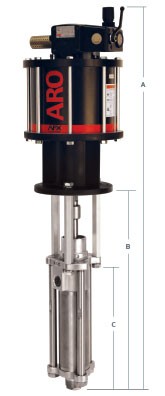 piston pump AF1015 dimensions