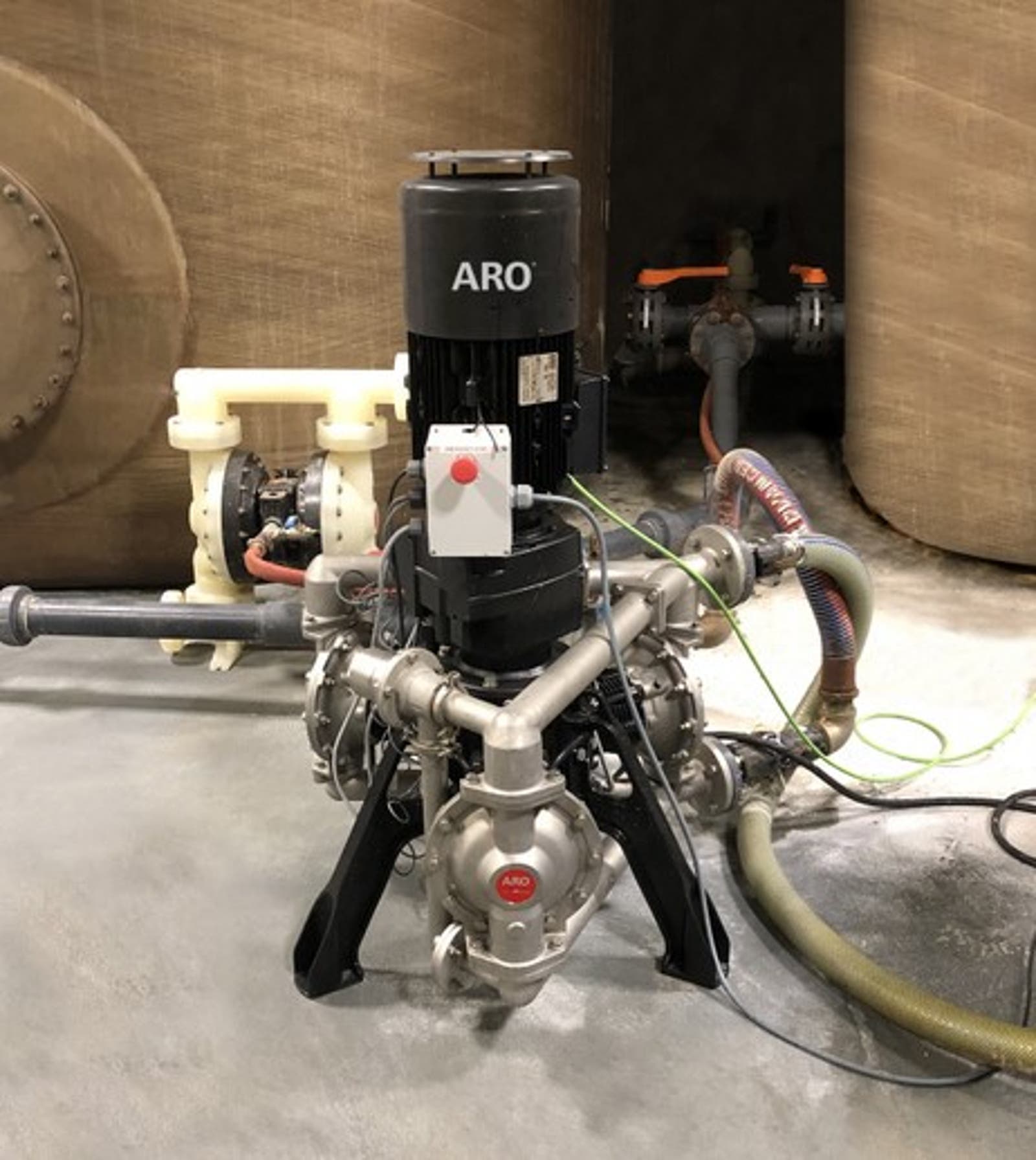 EVO Series Pump Application in chemical wastewater for detergent industry - LD