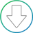 down arrow circle icon