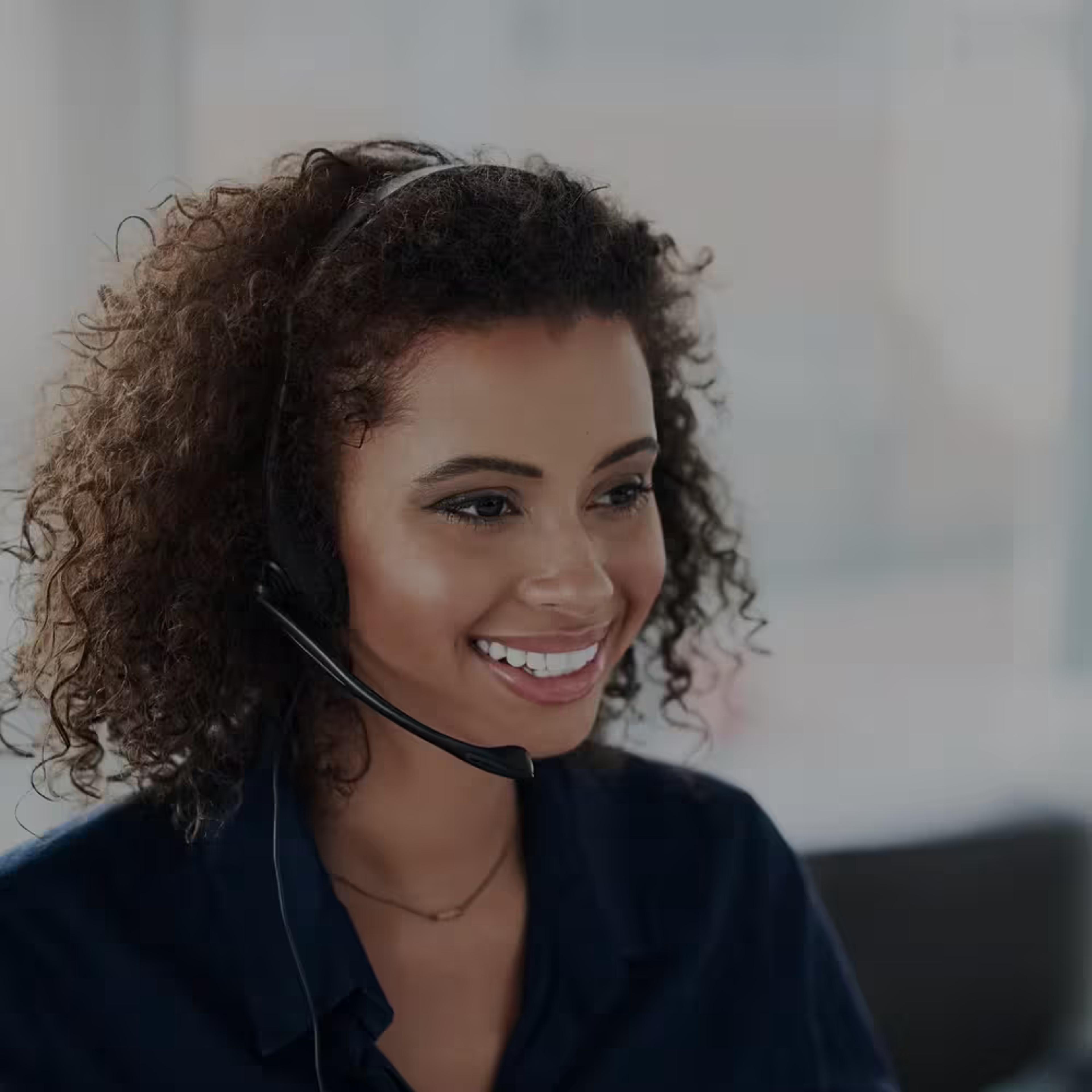 Female Call Center Associate