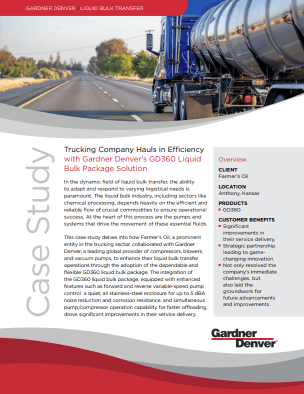 GD360 Liquid Bulk Package Case Study