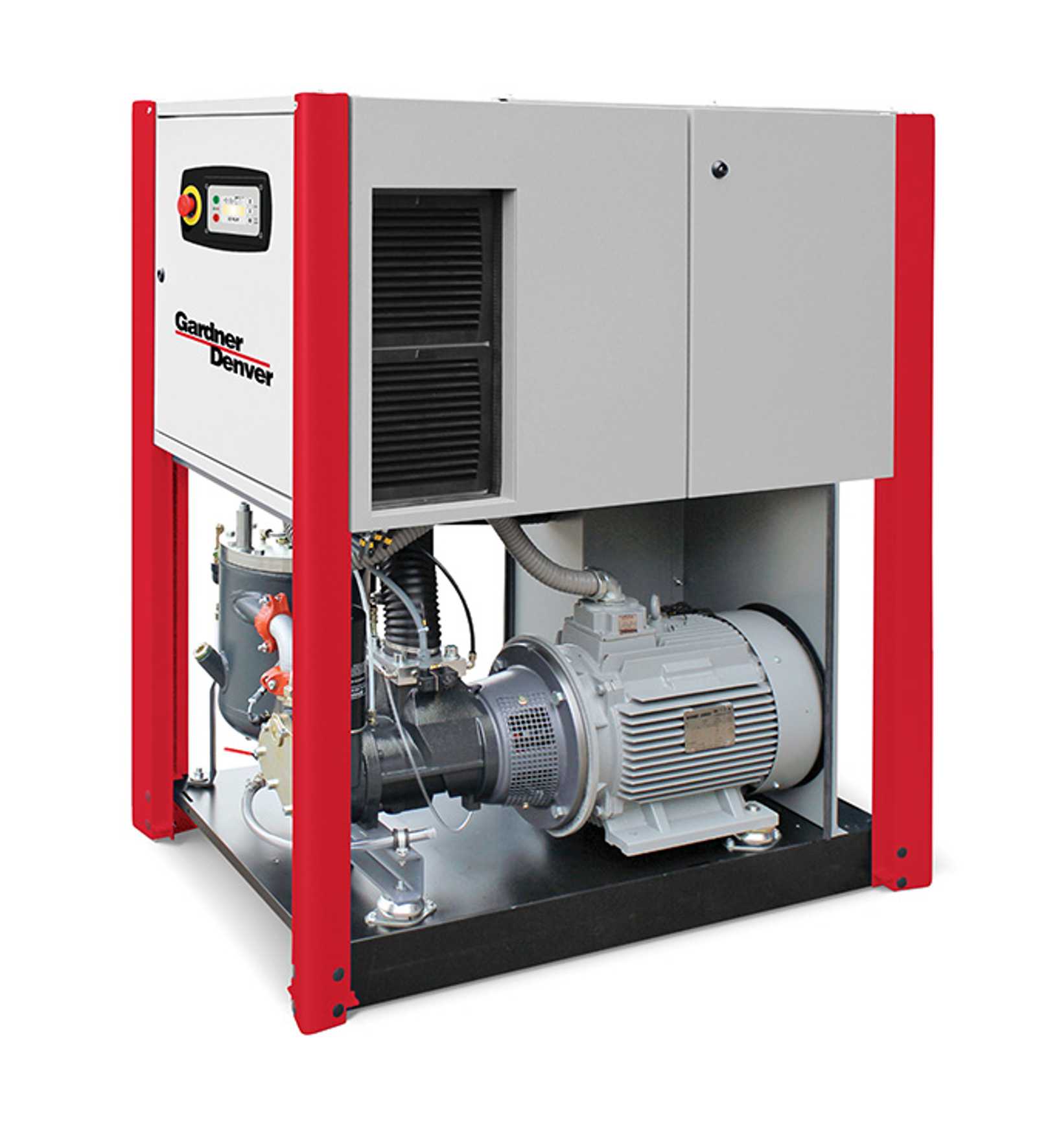 rotary screw compressor vs 29 side opened